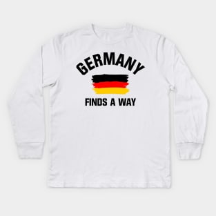 Germany World Cup Soccer Tshirt Kids Long Sleeve T-Shirt